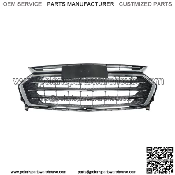 Front Bumper Upper Grille Chrome For Chevrolet Traverse 2018 -2020 84344487 - Image 2