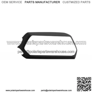 Front Upper Grille Outer Frame Surround Matte Black For 2016-2022 Toyota Tacoma