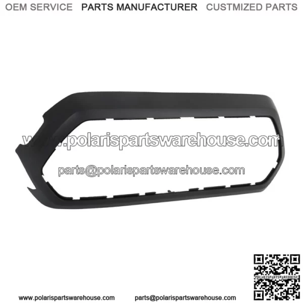 Front Upper Grille Outer Frame Surround Matte Black For 2016-2022 Toyota Tacoma - Image 3