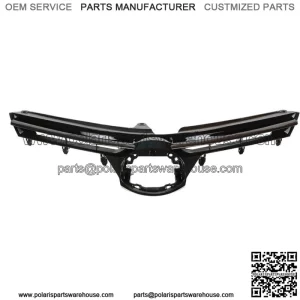 For Toyota Corolla LE XLE 2017-2019 Front Upper Bumper Grille Glossy Black Grill
