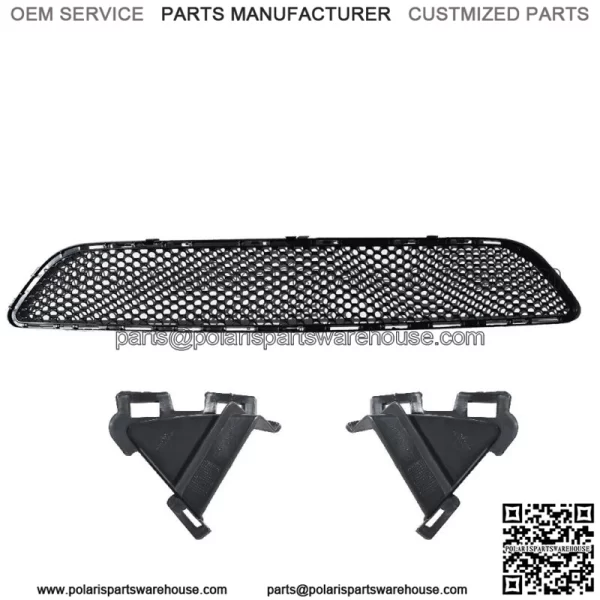 For Mercedes-Benz C-Class AMG W204 07-11 Front Bumper Grille Grill Mesh Lower - Image 2