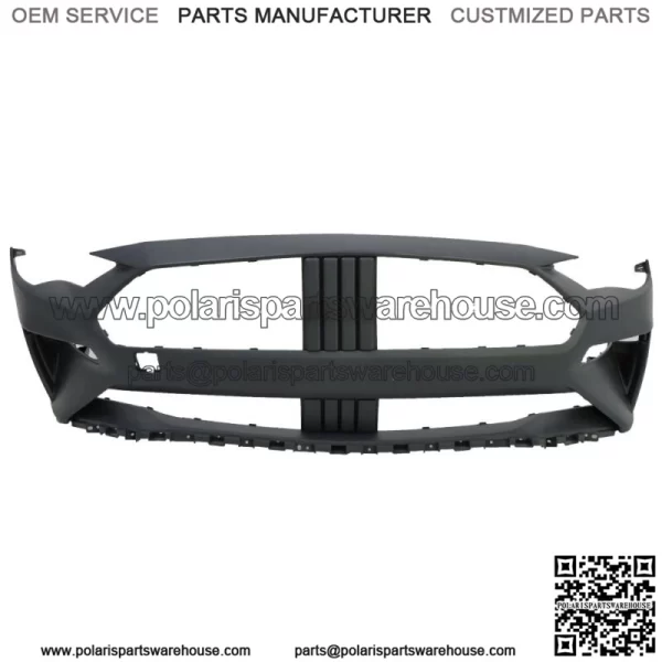 Front Bumper Cover With Tow Hook Hole For 2018-2021 Ford Mtang EcoBoost/GT - Image 2