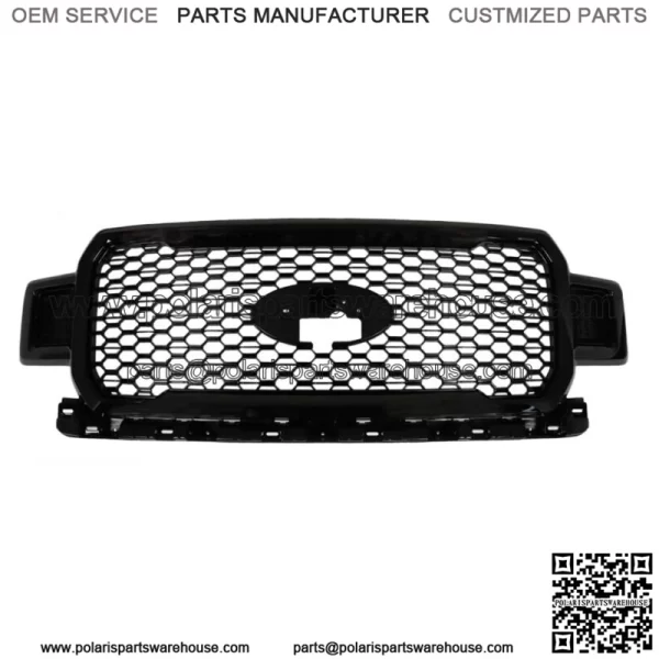 For 2018-2020 Ford F-150 Front Radiator Grille Assembly JL3Z8200SL Agate Black