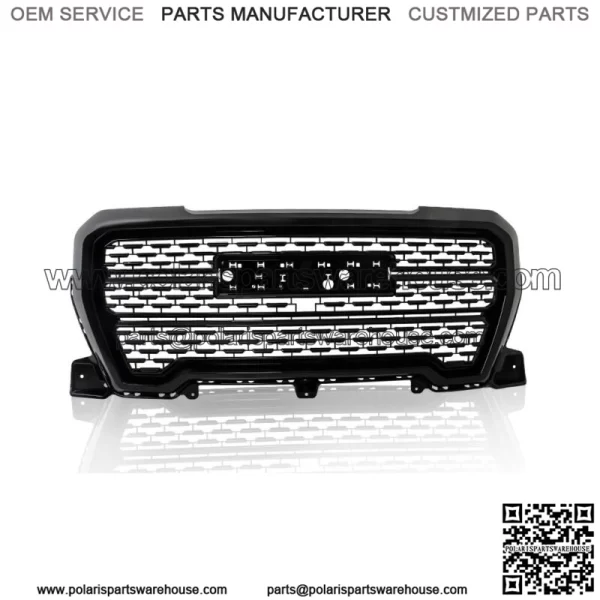 For 2019 2020 2021 GMC Sierra 1500 Front Lower Bumper Filler & Upper Grille - Image 3