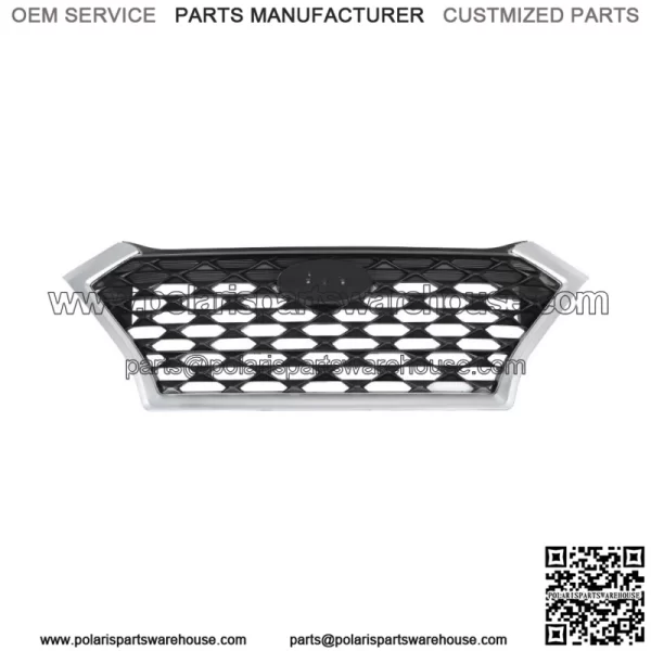 Front Upper Bumper Grille For Hyundai Tucson 2019 2020 2021 Assembly 86350-D3500 - Image 2