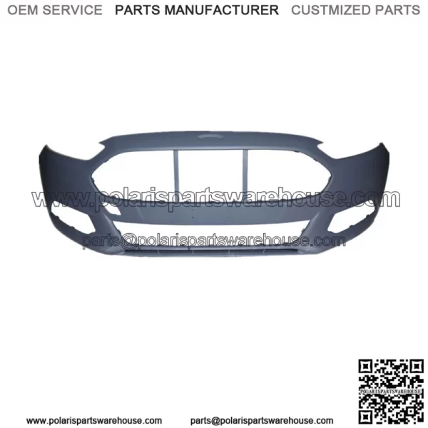 Front Upper&Lower Grille??Front Bumper Cover Fit For Ford Fion 2013-2016 - Image 2