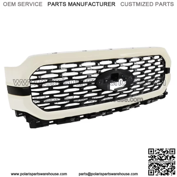 Front Surround Grill For 2021-2023 Ford F-150 Mesh w/ Paintable Primered - Image 2