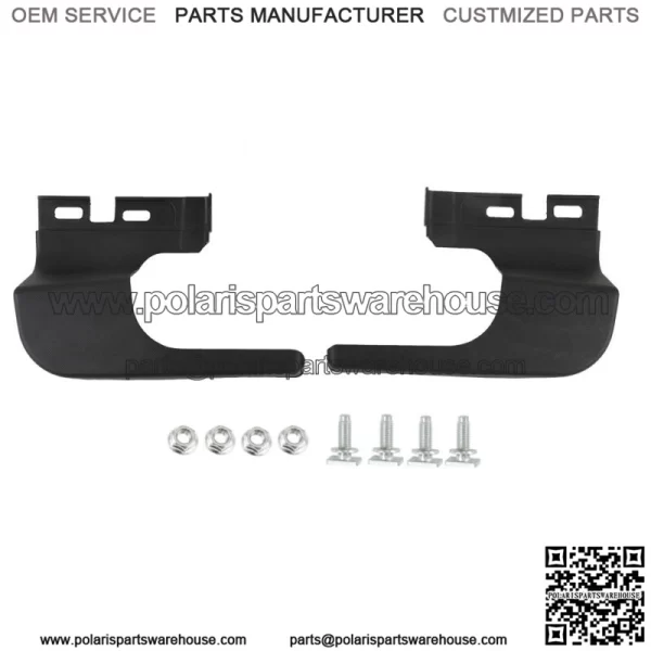 For 2017-2022 Ford F250 Super Duty Rear Bumper End Cap Step Pad Pair Left+Right - Image 2