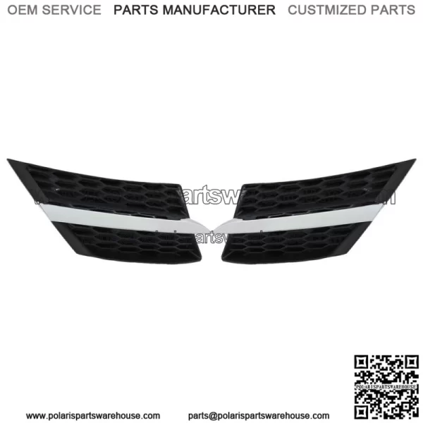 For 2013-2015 Toyota RAV4 531060R010 Black Front Left and right Grille Assembly - Image 2