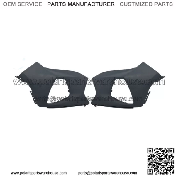 Fit For 2019-2022 Chevy Blazer Front Bumper Upper Cover Driver & Passenger Side