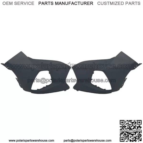 Fit For 2019-2022 Chevy Blazer Front Bumper Upper Cover Driver & Passenger Side - Image 2