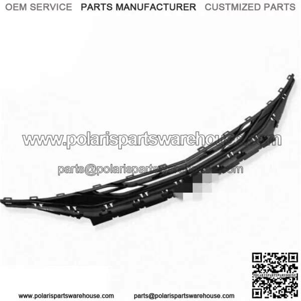 Gloss Black Front Bumper Upper Grille For 2019 2020 Chevy Malibu - Image 3