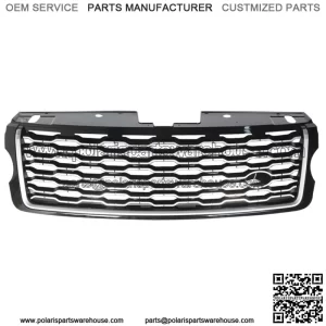 For 2013-2017 Land Rover Range Rover Vogue L405 Front Bumper Upper Grille Chrome
