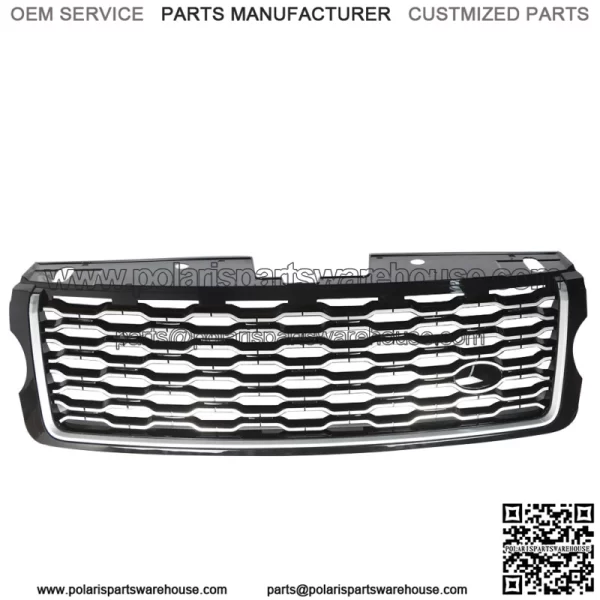 For 2013-2017 Land Rover Range Rover Vogue L405 Front Bumper Upper Grille Chrome - Image 2