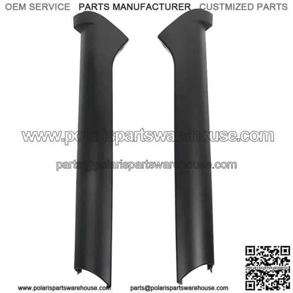 Fit For 1999-2004 Land Rover Discovery L&R Windshield Outer Trim Pillar Molding - Image 2