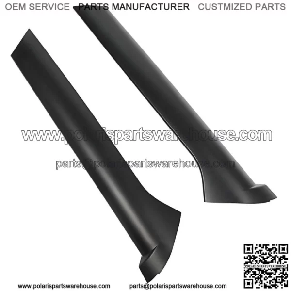 Fit For 1999-2004 Land Rover Discovery L&R Windshield Outer Trim Pillar Molding - Image 3