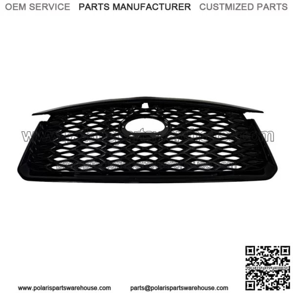 Front Bumper Grille Grill Black Glossy For 2022 2023 Infiniti QX60