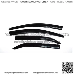 For 2014-18 Toyota Corolla Mugen Style Window Visors Sun Rain Guards Vent Shade