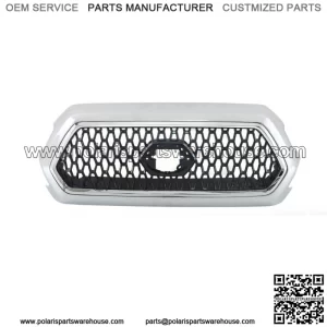 Front Upper Grille Chrome Assembly Fit For 2016 2017 2018-2021 Toyota Tacoma