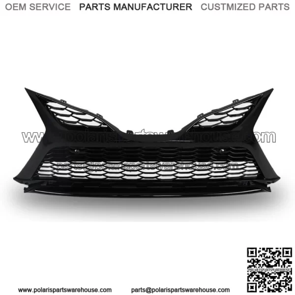 Front Bumper Lower Grille For 2021-2022 Toyota Camry SE W/ Park Sensor Holes
