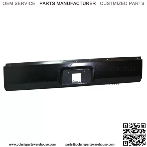 Black Rear Steel Roll Pan For Fleetside 99-06 Silverado / Sierra 2007 Classic