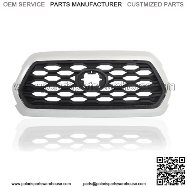 Front Grille Assembly For 2016-2022 Toyota Tacoma Silver Shell Outer 53114-04250