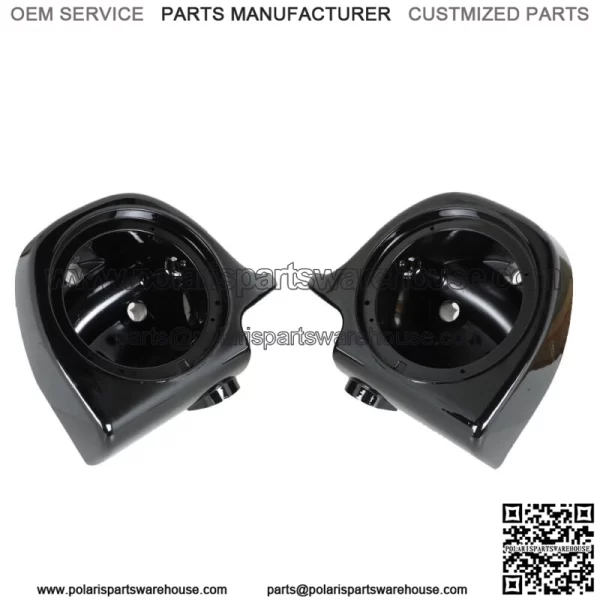 6.5" Speaker Pods Box Lower Fairing Vented For Touring Road King 1994-2013