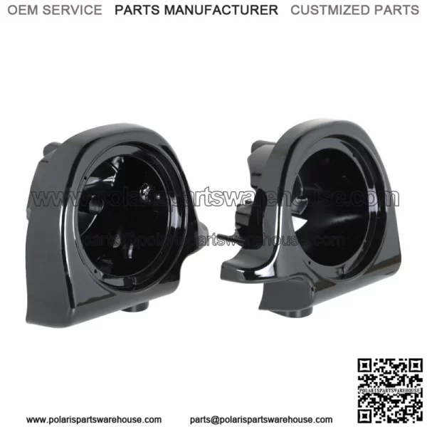 6.5" Speaker Pods Box Lower Fairing Vented For Touring Road King 1994-2013 - Image 2