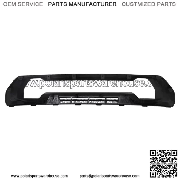 For 2019-2022 GMC Sierra 1500 Diesel Lower Open Skid Plate Valance Gloss BK