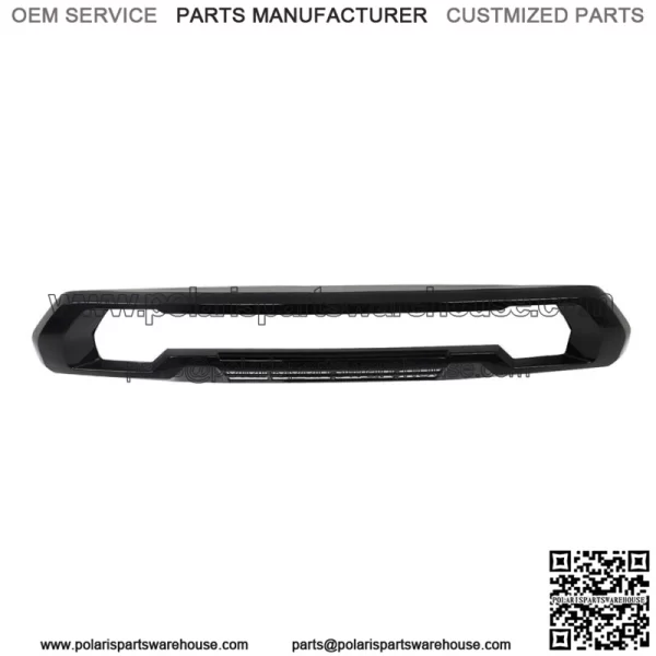 For 2019-2022 GMC Sierra 1500 Diesel Lower Open Skid Plate Valance Gloss BK - Image 3