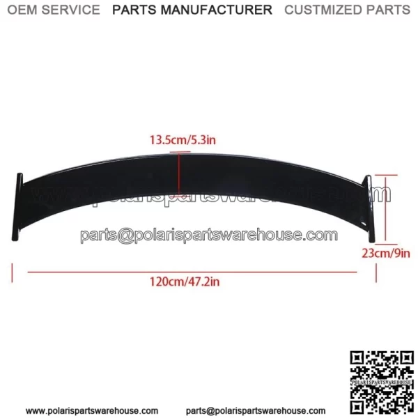 For 2014-2018 Toyota Corolla Trunk Boot Lip Wing Spoiler ABS Plastic Unpaint - Image 2