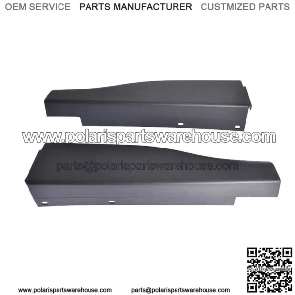 FIT FOR Ford F250 F350 Right Left Side Flex Step Tailgate Molding Trim Cap Black - Image 3