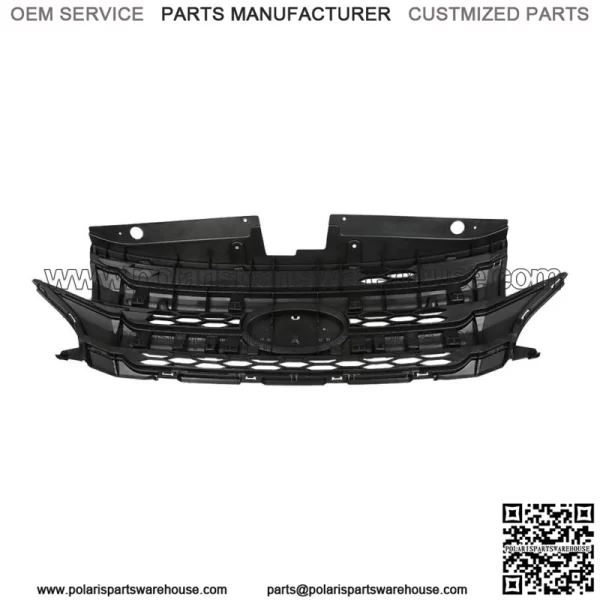 For 2011 2012 2013 2014 Ford Edge Grille Mounting Panel BT4Z8A284B 65995JC Black - Image 2