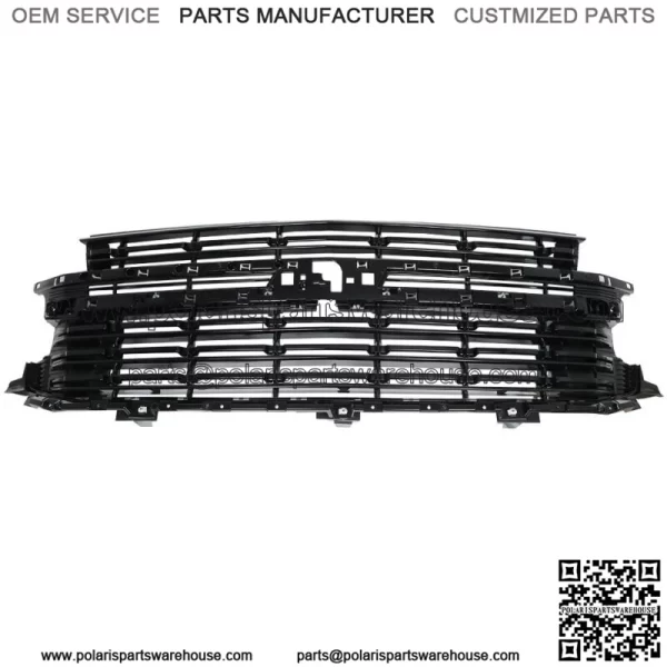 For 2021 2022 Chevrolet Suburban Tahoe LS LT Front Grille Bright Chrome & Black - Image 3