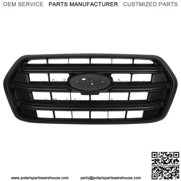 For 2020-2022 Ford Transit T150 T250 T350 Front Upper Grille Matte Black