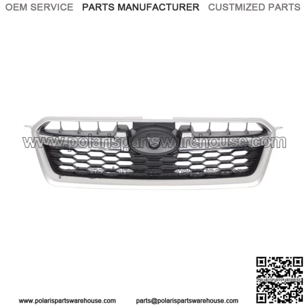 Chrome Shell Chrome Trim Grille Assembly Fit For 2012-2014 Subaru Impreza