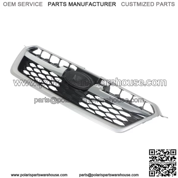 Chrome Shell Chrome Trim Grille Assembly Fit For 2012-2014 Subaru Impreza - Image 3