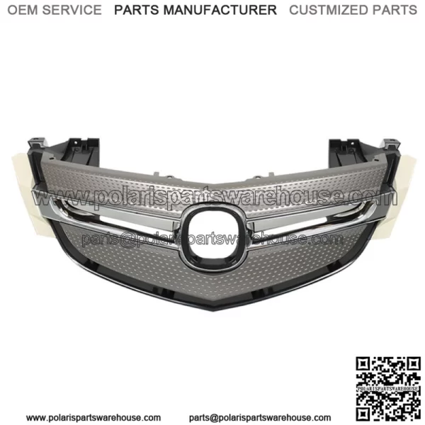 For 2007 2008 2009 ACURA MDX Chrome Grille Front Upper Grill Assembly - Image 2