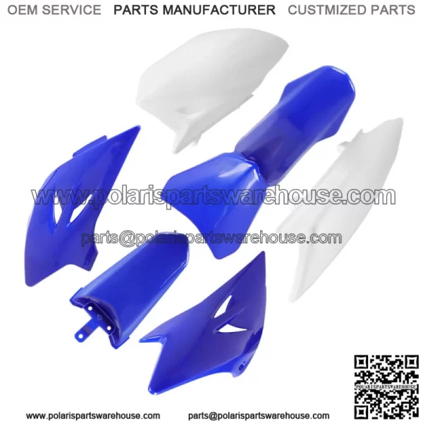 ABS Plastic Fender Side Body Cover Fairing Kit For 2006-2021 Yamaha TTR 50 TTR50