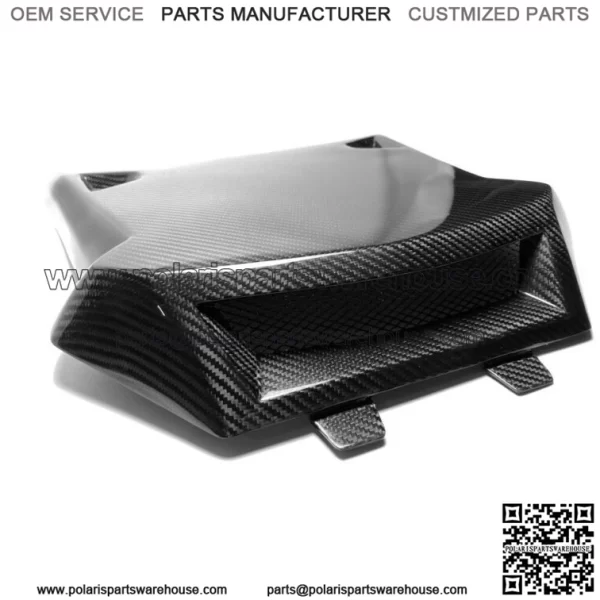 20+ POLARIS RZR PRO XP / PRO R / TURBO R v2 CARBON FIBER HOOD SCOOP - Image 2