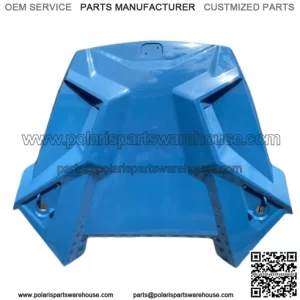 OEM POLARIS CENTER HOOD RZR S 1000 TRAIL  2023-2024 ZENITH BLUE  5457312-849 OH