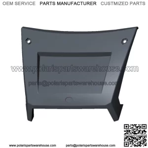 Polaris Center Access Hood, Turbo Silver,  OEM Part 5439755-402(For: Polaris)