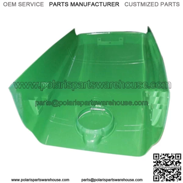 New Upper Hood with Assembled Fuel Door /Catch /Clips Fits John Deere 4300 - Image 4