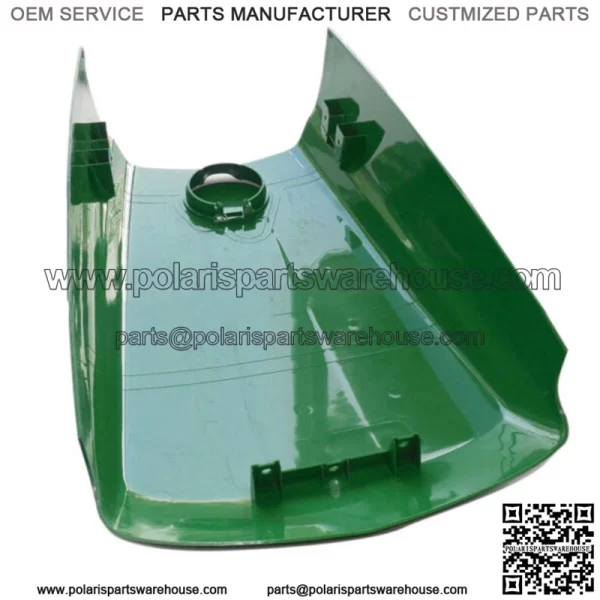 New Upper Hood/ Fuel Door Kit/ CATCH/CLIP/Seal/Stickers Kit fits John Deere 4600 - Image 3
