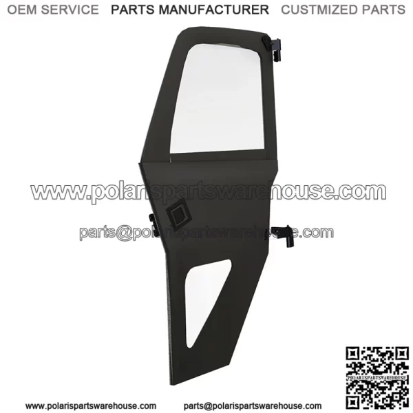 Polaris 2882902 Black Canvas Zip Window Doors 2018-2020 Ranger Crew XP 1000 OEM