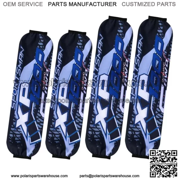 Shock cover Polaris Sportsman XP 1000 S 2024 blue