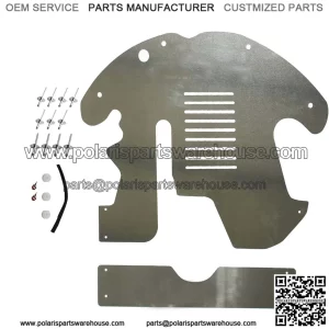 10-15 Prius catalyst guard plate