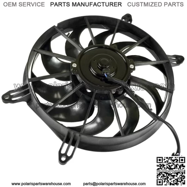Radiator Cooling Fan Motor For Polaris Hawkeye 400 2x4 HO 2012 2013 2014 For: Polaris Sportsman 570