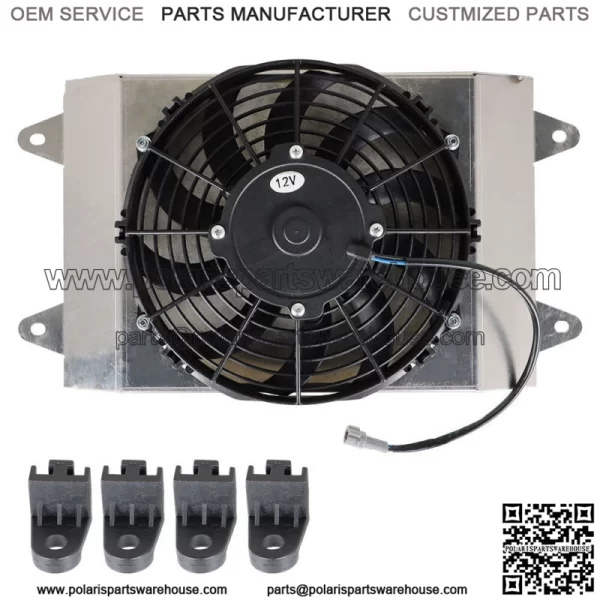 High Performance Cooling Fan For Yamaha 2017 Viking700 YXM700P 4x4 FI EPS SE ATV - Image 2