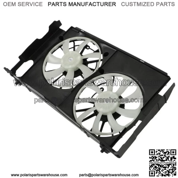 For 2013-2017 Toyota Rav4 Dual Radiator Condenser Cooling Fan Assembly TO3115177 - Image 2